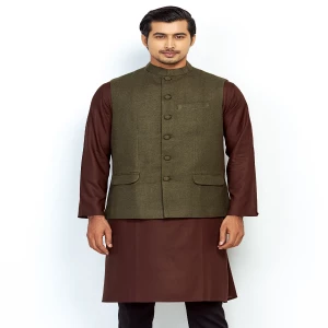 Olive Cotton Coaty